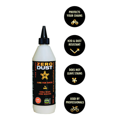ZeroDust Chain Lube - 500 ml for Optimal Bicycle Care