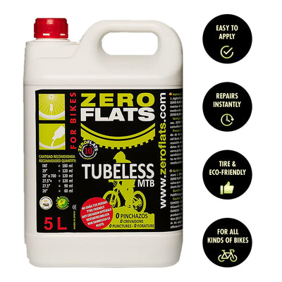 ZeroFlats Premium Anti-Puncture Sealant (5000 ml)