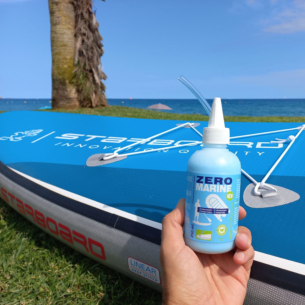 Zero Marine Anti Puncture Sealant for Marine Inflatables (250ml)