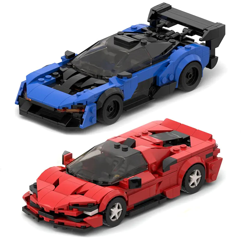 Ensemble de blocs de construction DIY Supercar