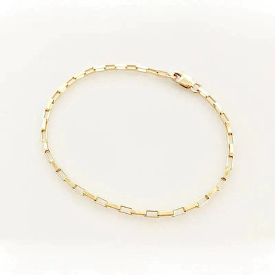 Handcrafted Luxury Gold Chain Bracelet