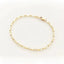 Handcrafted Luxury Gold Chain Bracelet