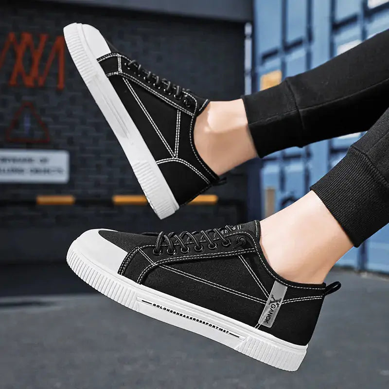 Zapatillas de Lona Transpirables para Hombre
