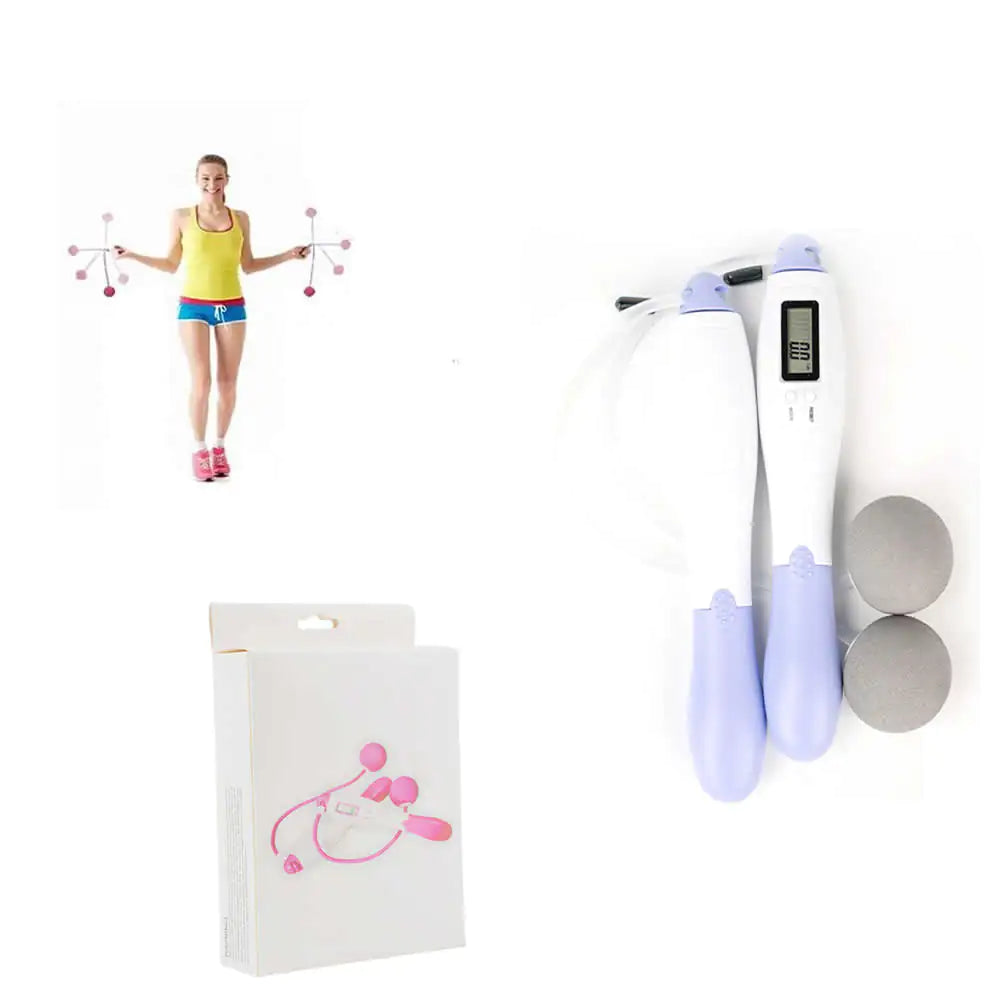Premium Electronic Cordless Jump Rope for Home Fitness