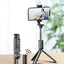 LEAPCOVER Selfie Stick Light - Trépied 3-en-1 et Anneau Lumineux