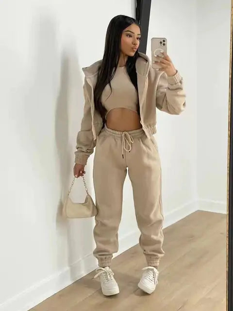 Autumn Trouser Set - Effortless Style & Comfort