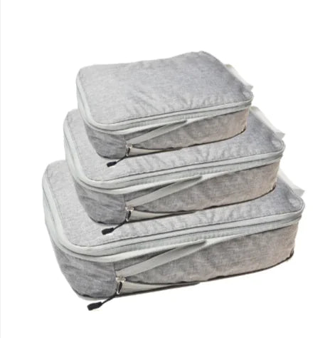 Ensemble de sacs de rangement compressés de voyage premium - 3 pièces