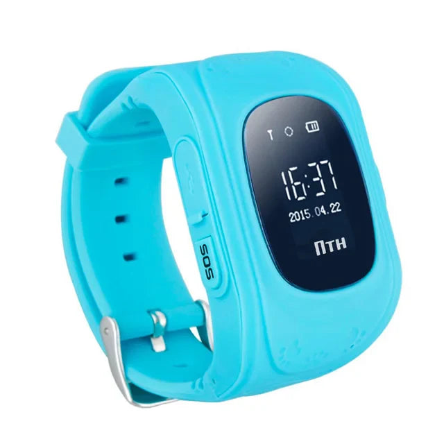 Smart Watch Support GSM 2G SIM Card Children Smartwatch GPS Tracker SOS Call Wristwatch Sport Clock for Kid Boy Girl Kids - Korvel