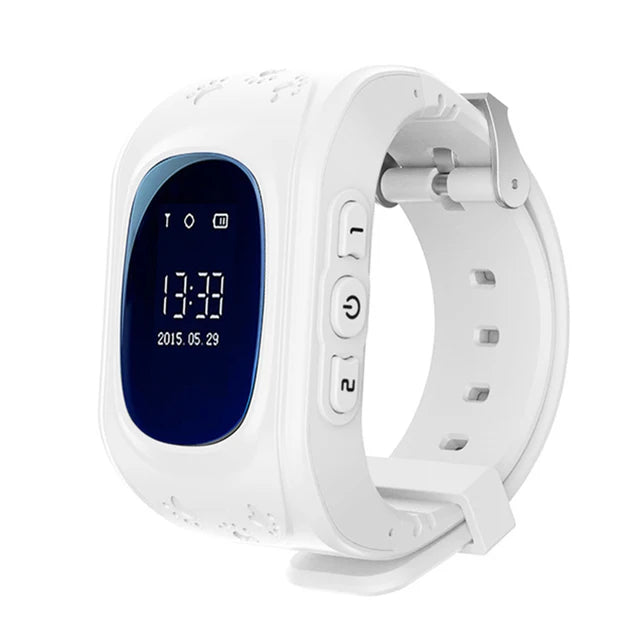 Smart Watch Support GSM 2G SIM Card Children Smartwatch GPS Tracker SOS Call Wristwatch Sport Clock for Kid Boy Girl Kids - Korvel