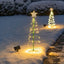 Luces de Navidad LED solares - Decoración navideña ecológica
