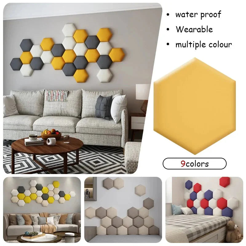 Tête de lit hexagonale Room Loft