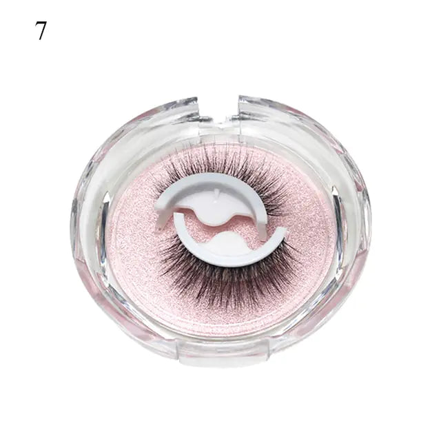 Self-Adhesive False Eyelashes for Effortless Beauty