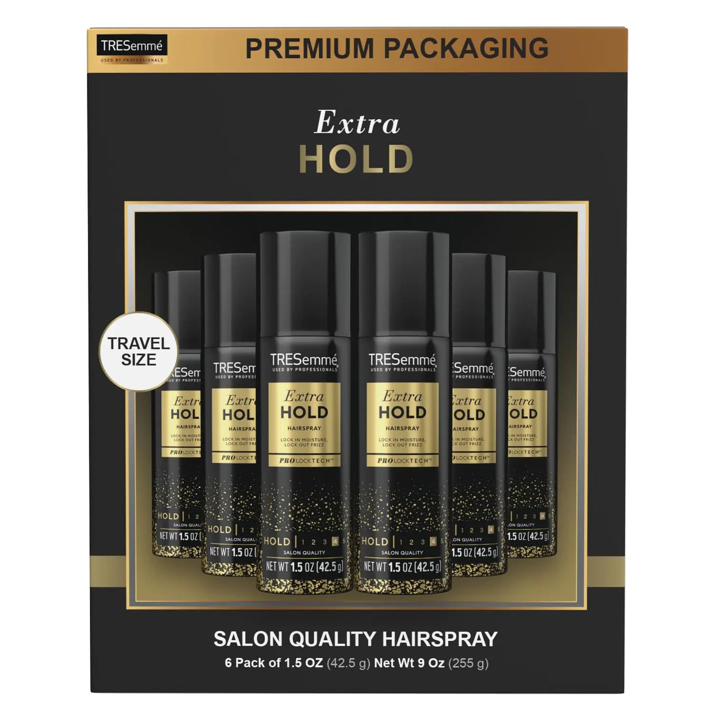TRESemmé Travel-Size Hairspray 6-Pack - Extra Hold & Anti-Frizz