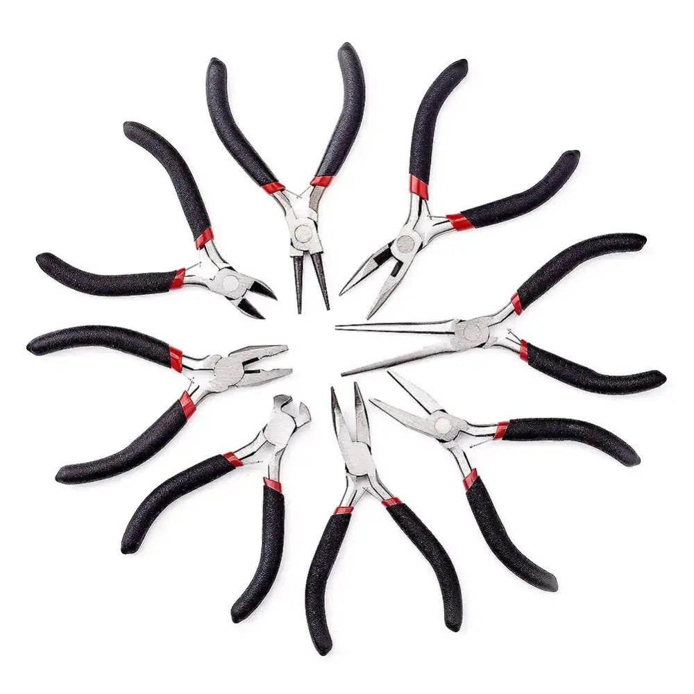 Kit d'outils de bijouterie en perles premium - 8 pièces