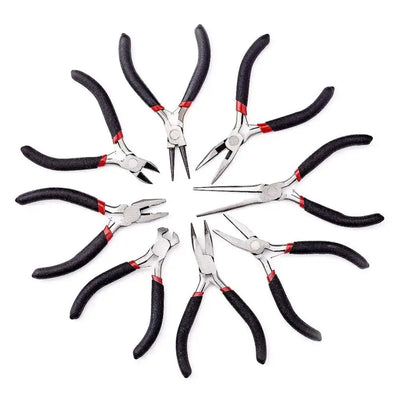 Premium Beading Jewelry Tools Kit - 8 Pieces
