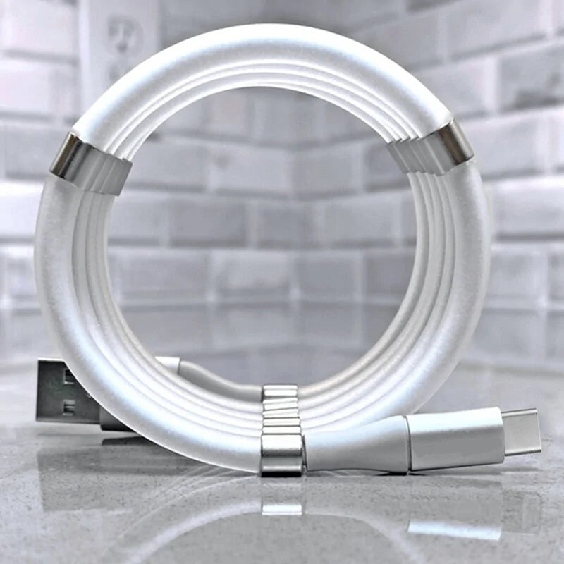 Cable Magnético Autoventilado para Dispositivos Samsung y Huawei