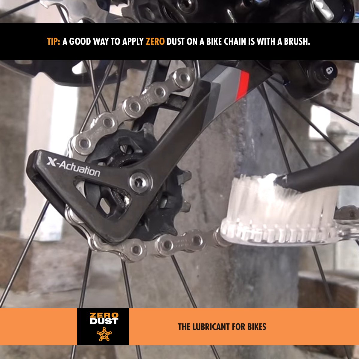 Lubrifiant de chaîne ZeroDust - 120 ml pour un entretien optimal des vélos