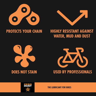 ZeroDust Chain Lube - 60 ml for Optimal Bicycle Performance