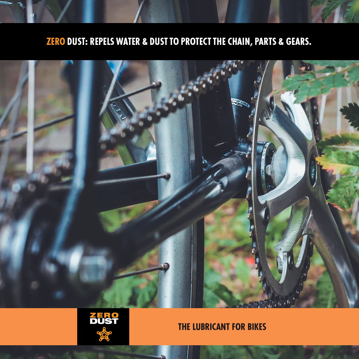 Lubrifiant de chaîne ZeroDust - 120 ml pour un entretien optimal des vélos