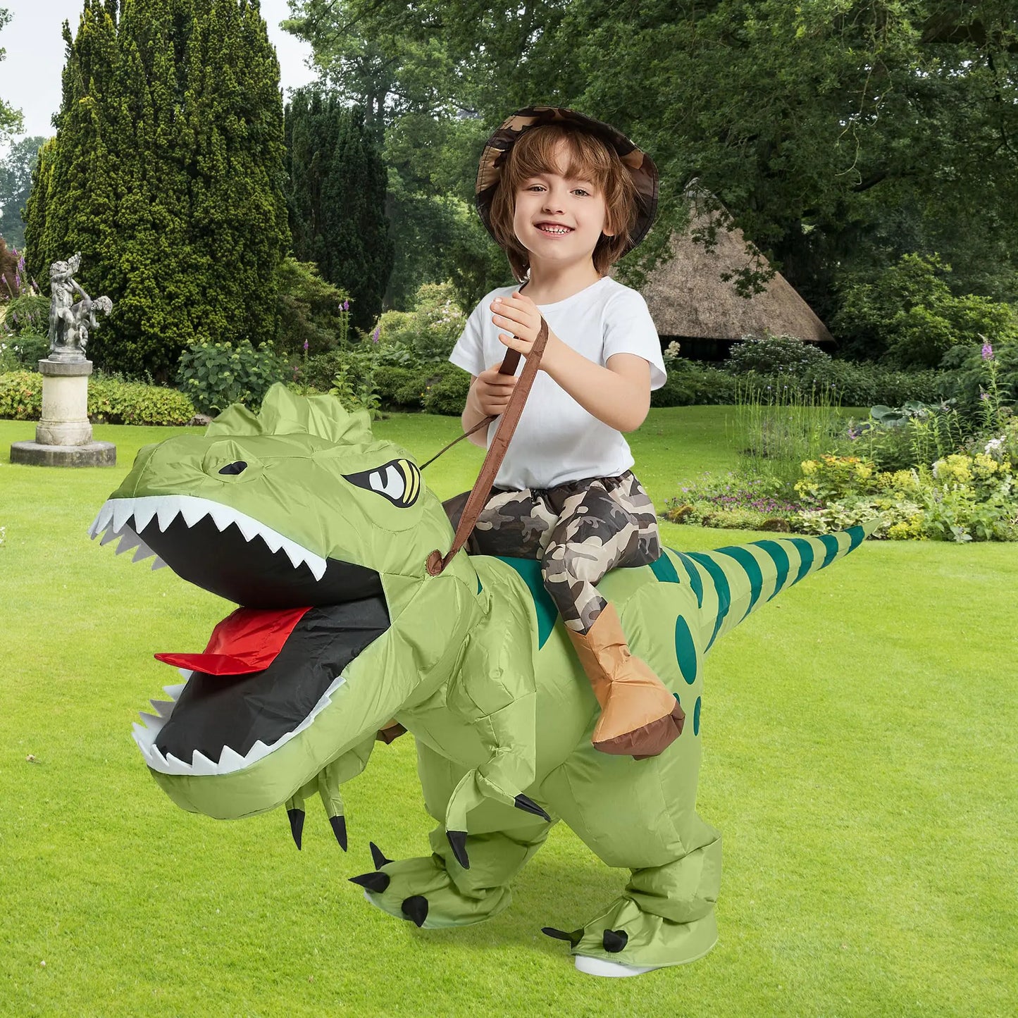 Costume de dinosaure gonflable One Casa pour enfants