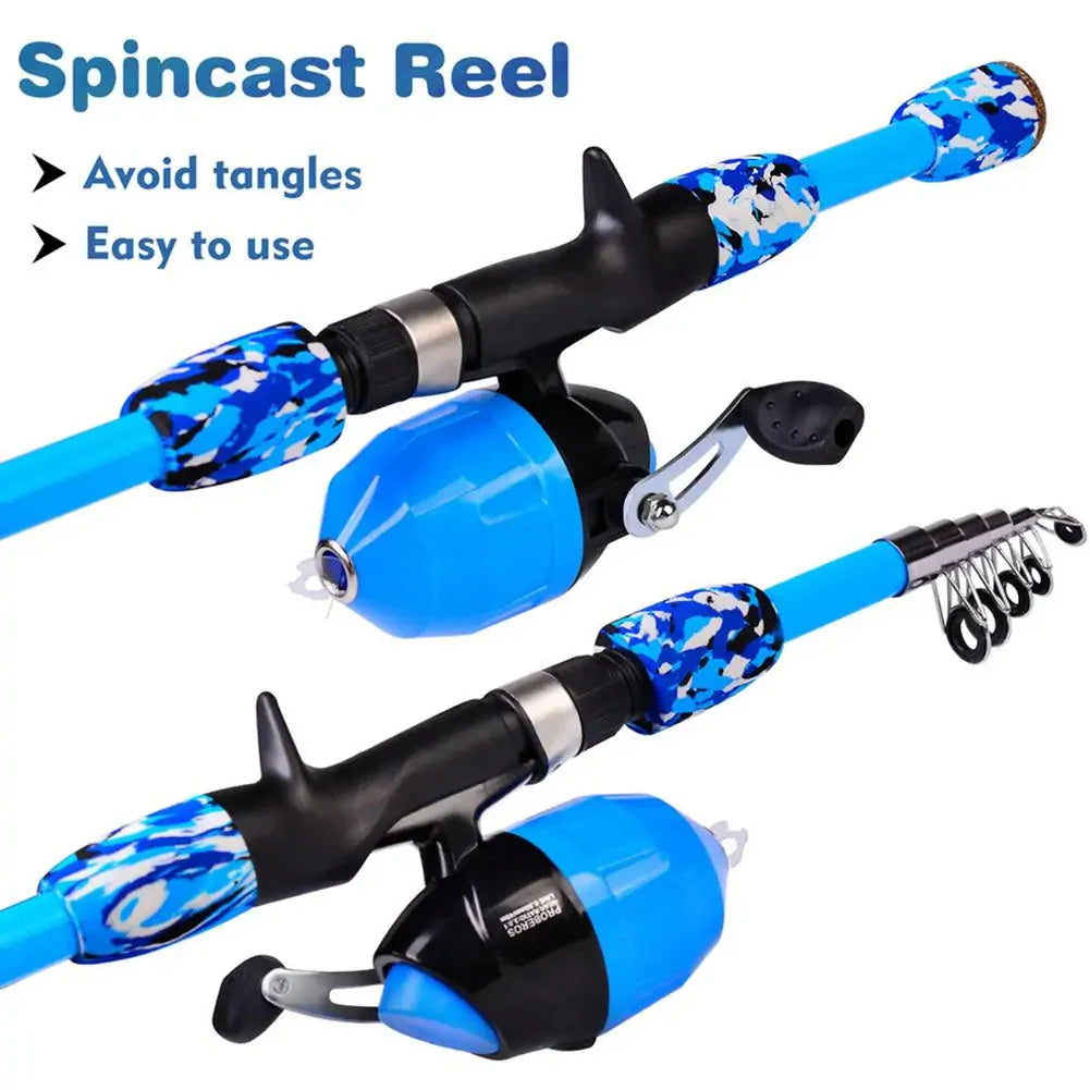 Kids Fishing Pole Set - Complete Outdoor Adventure Kit