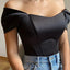 Elegant Women's Off Shoulder Top