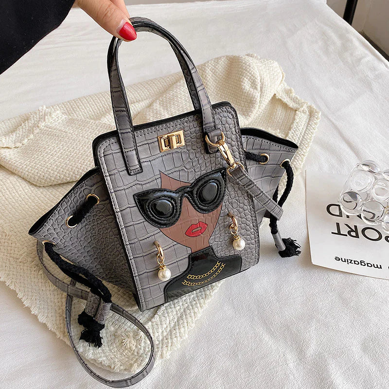 Sac seau en PU cuir élégant