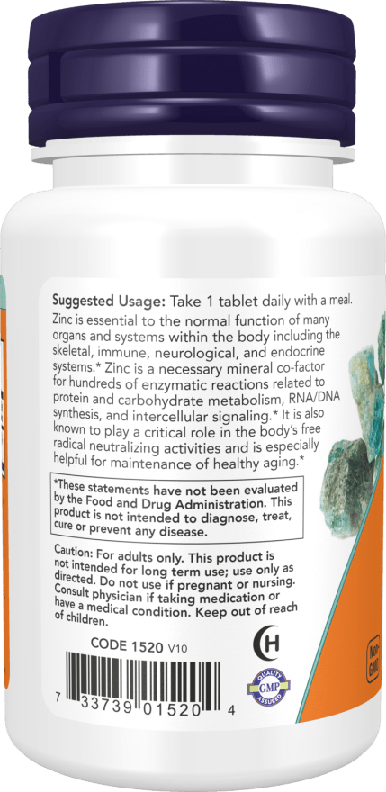 Premium Zinc 50mg Supplement