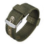Bracelet de montre en nylon canvas militaire premium - 18mm à 24mm