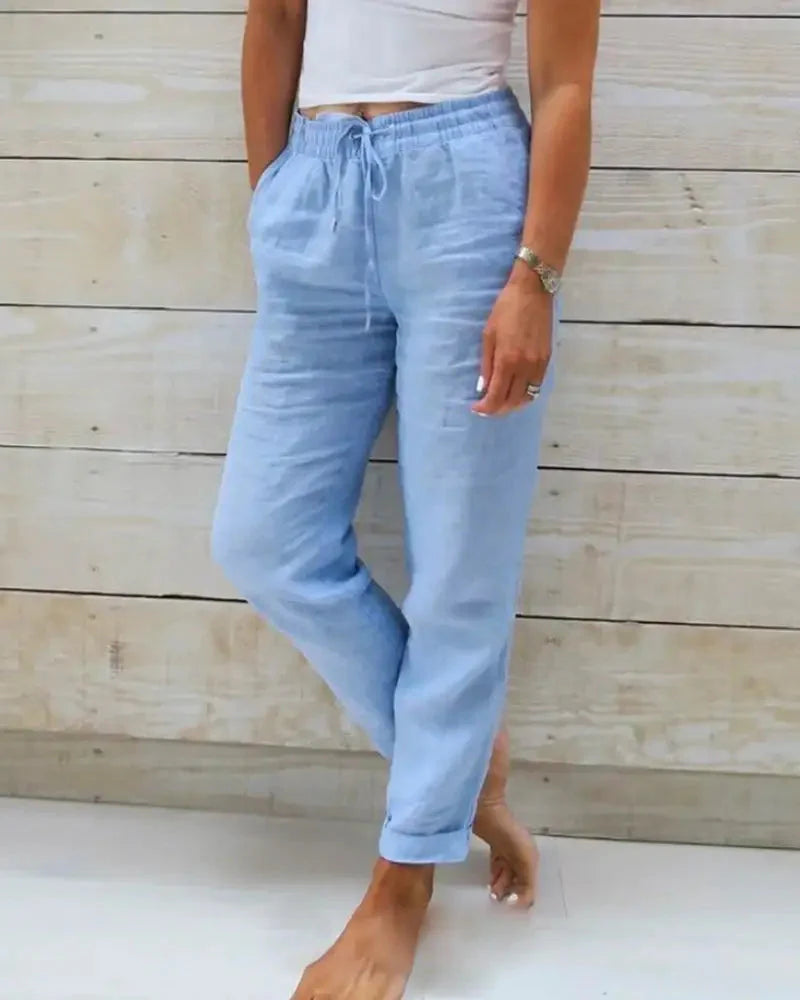 Premium Linen Pants for Women