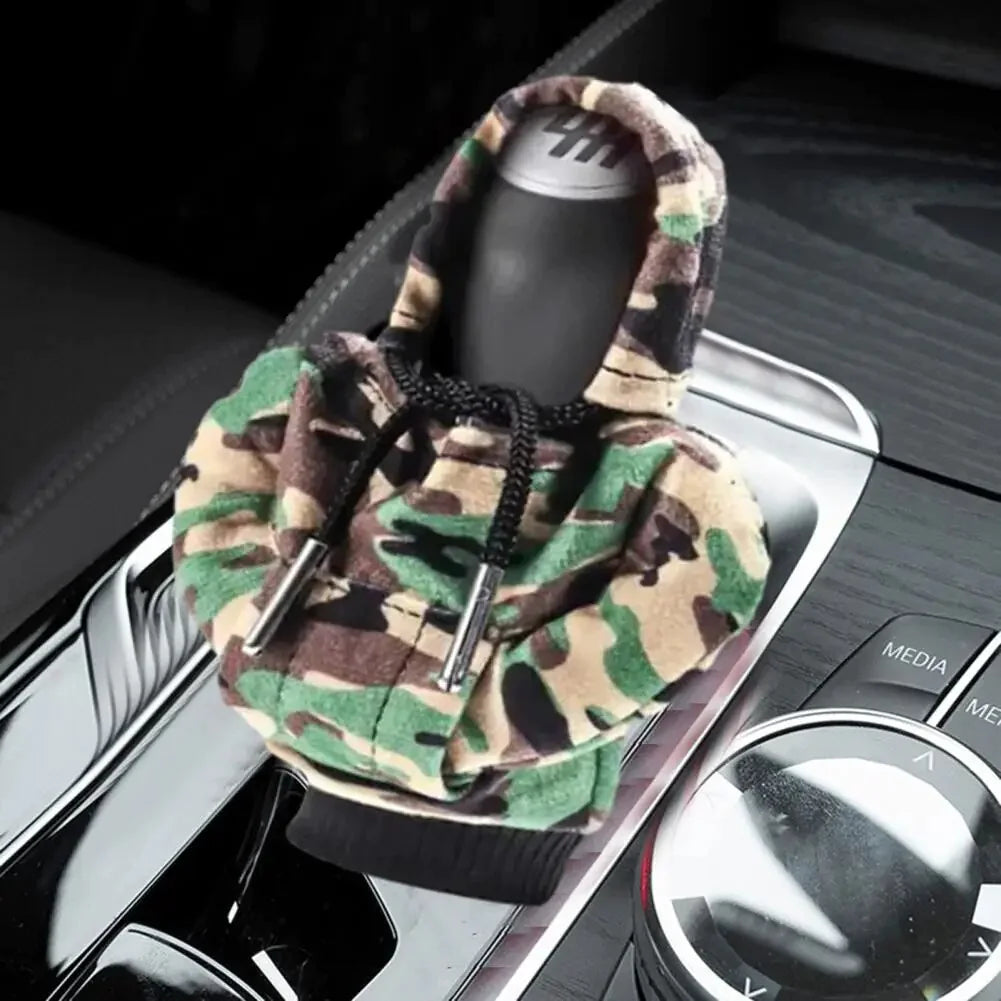 Housse de levier de vitesses Mini Hoodie pour l'intérieur de la voiture