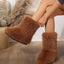 Warm Plush Mid-Calf Boots