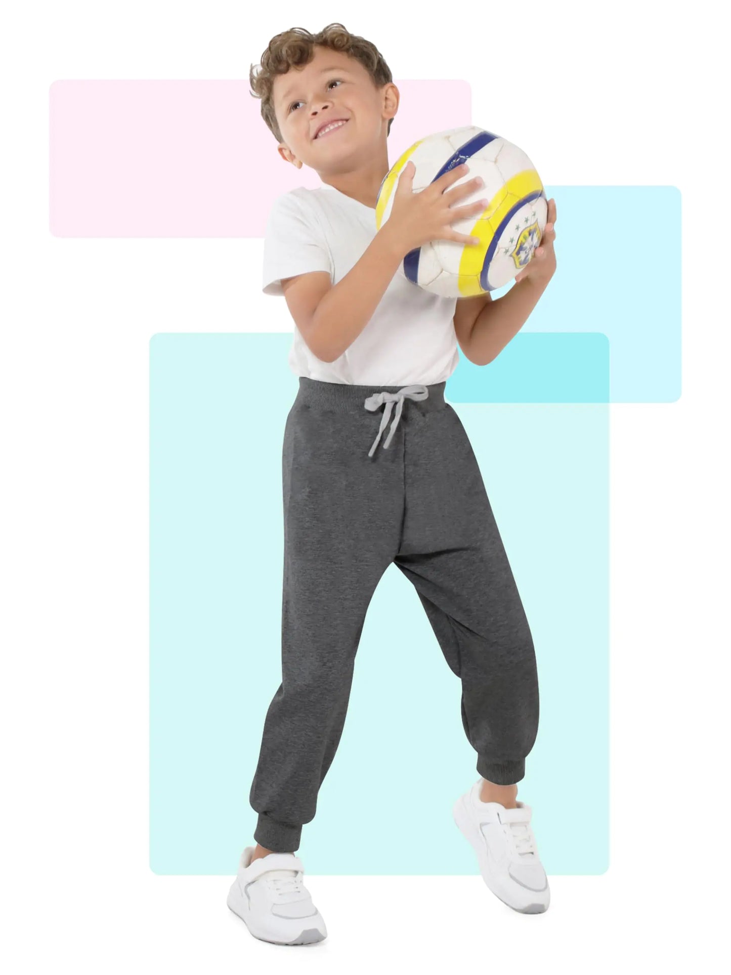 Pantalones Jogger para Niños Pequeños Resinta - Paquete de 4