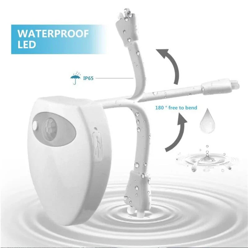Toilet Night Light for Safe Bathroom Navigation