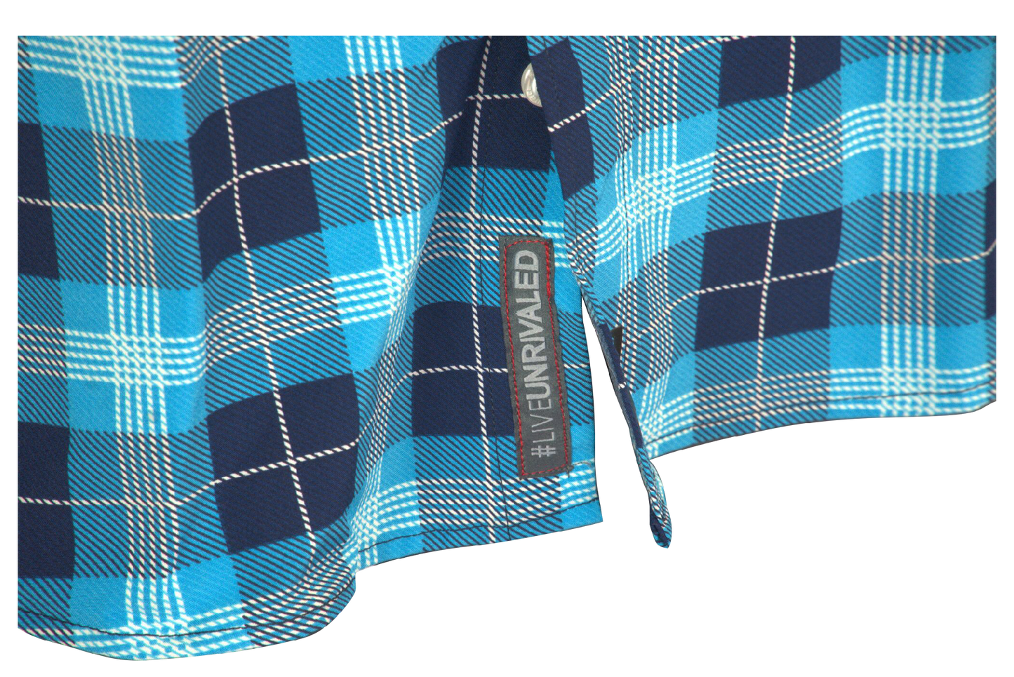 Titan Blue Plaid Long Sleeve Shirt - Elevate Your Style - Korvel