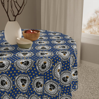 Mantel de mesa elegante con sello falso para reuniones con estilo