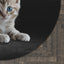 Charming Round Rug for Cat Lovers