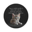 Charming Round Rug for Cat Lovers
