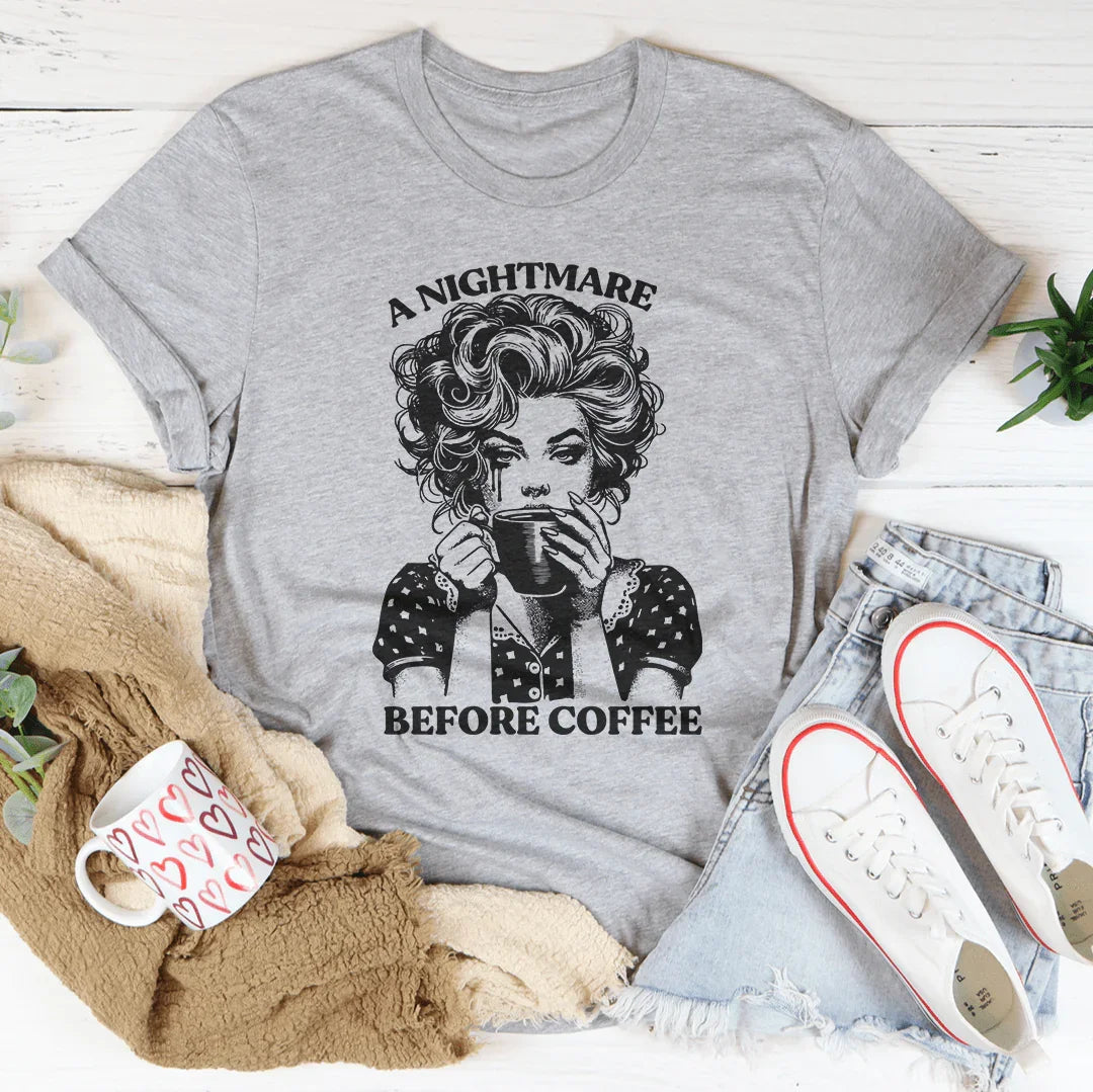 A Nightmare Before Coffee T-Shirt