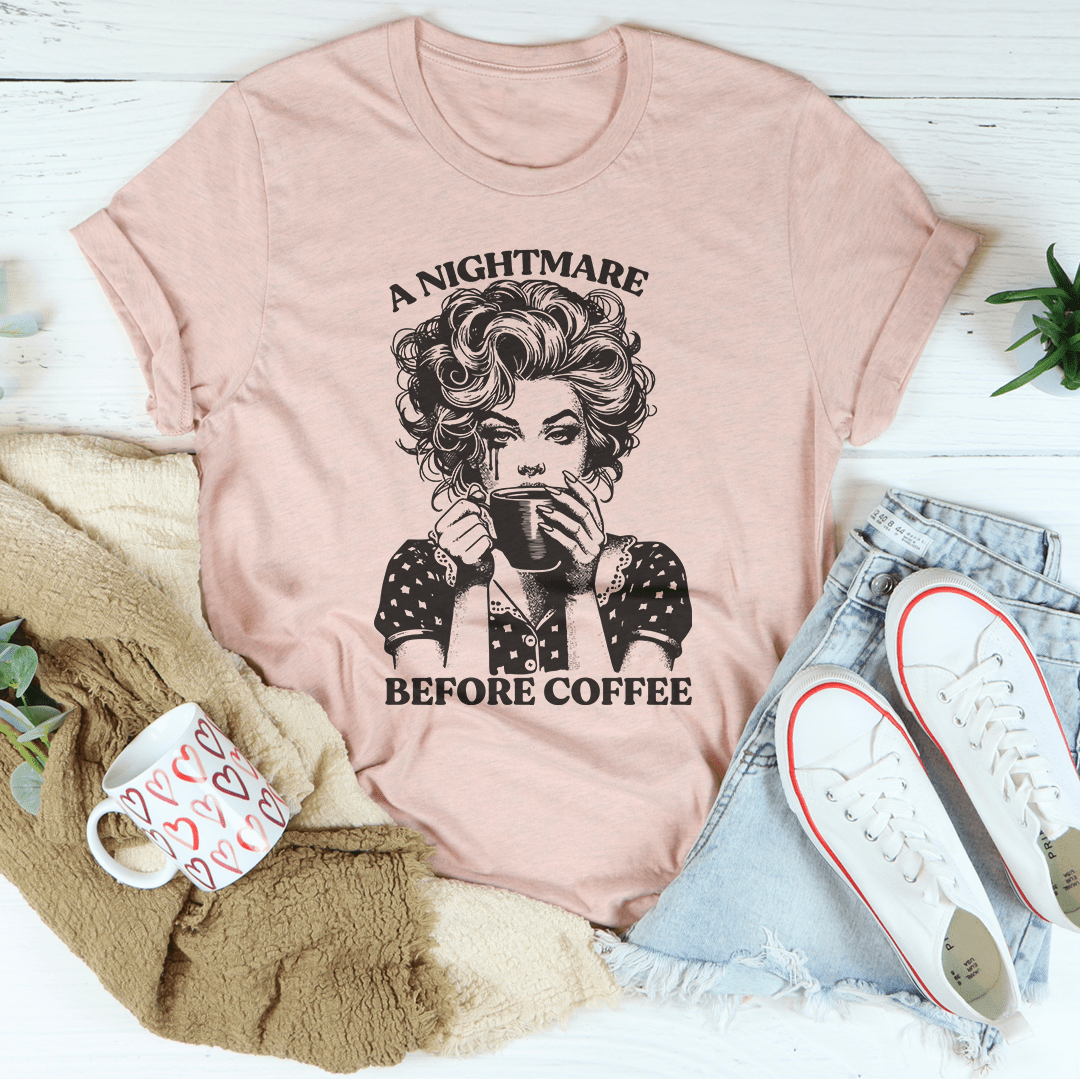 A Nightmare Before Coffee T-Shirt