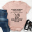 A Wise Woman Once Said Gin & Tonic Please Tee - Korvel