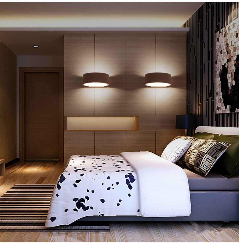 Modern Outdoor Round Wall Lamp for Garden Lighting