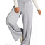 Pantalones de pierna ancha con cordón para un estilo sin esfuerzo