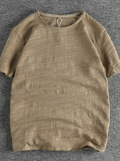 Men's Premium Round Neck Short Sleeve T-Shirt