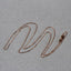 14k Rose Gold Diamond Cut Cable Link Chain - 0.8 mm