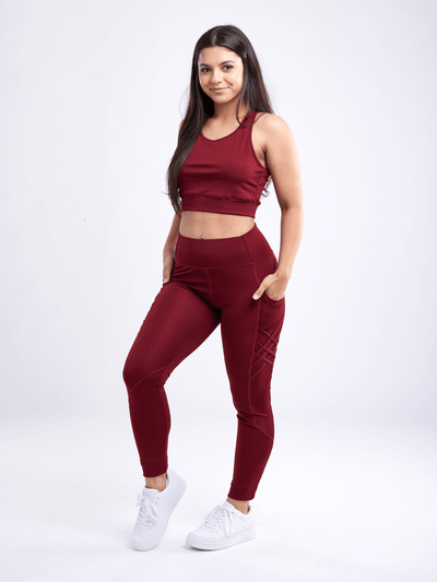 JupiterGear Lightweight Racerback Crop Tank Top