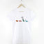 Round-neck Dinosaur Print Short Sleeve T-Shirt