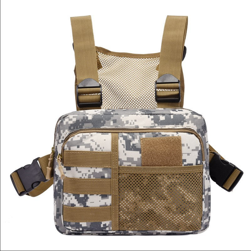 Bolsa de Pecho Táctica Casual para Hombre