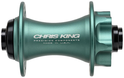 Moyeu avant Chris King Boost - 15 x 110 mm 6-Bolt Matte Jade 28H