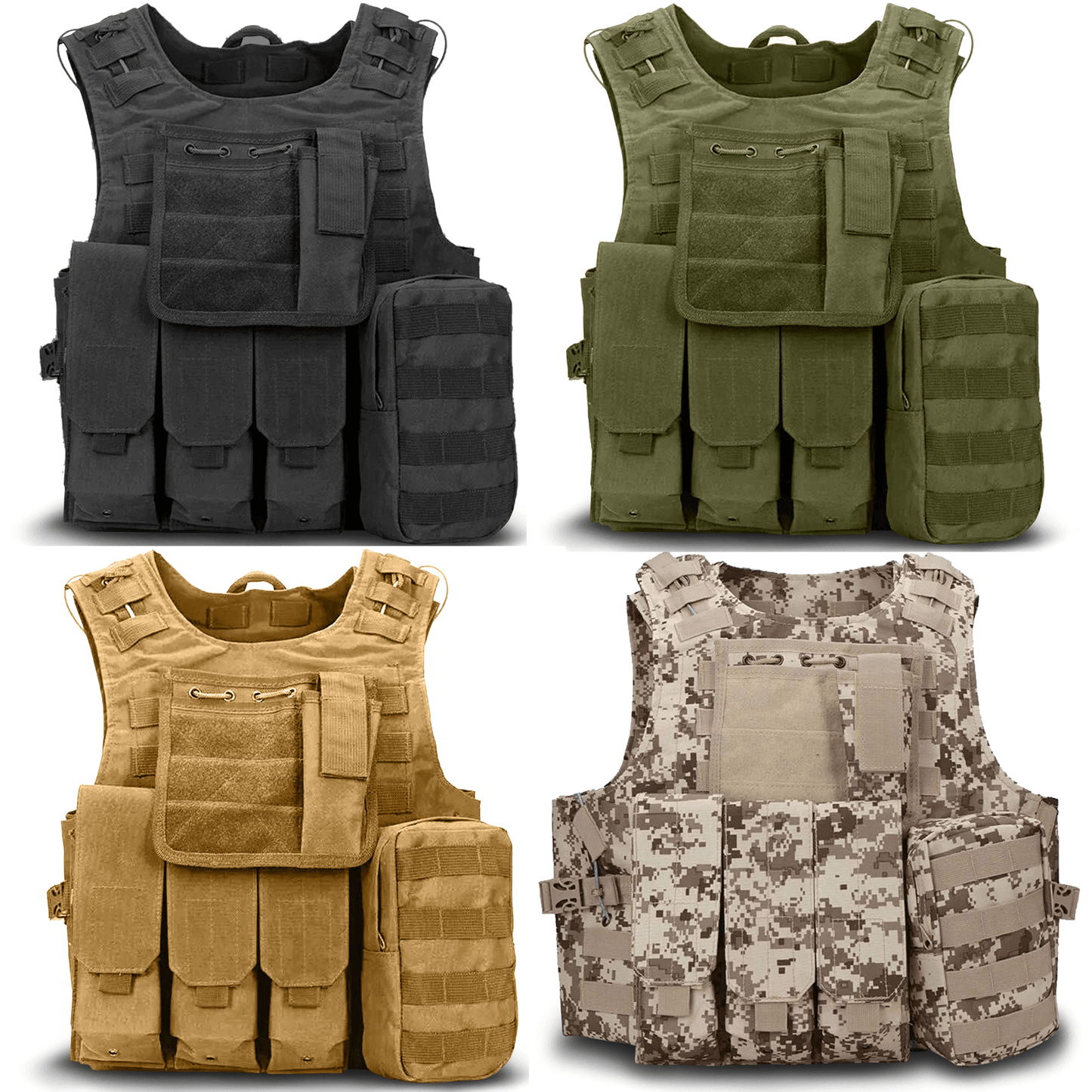 Chaleco Portaplacas Táctico Militar XGear